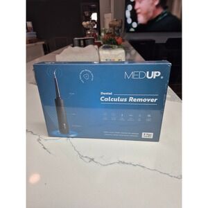 MEDUP Dental Calculus Remover Ultrasonic Tooth CleanUSB Charging LED Light 5 Tip